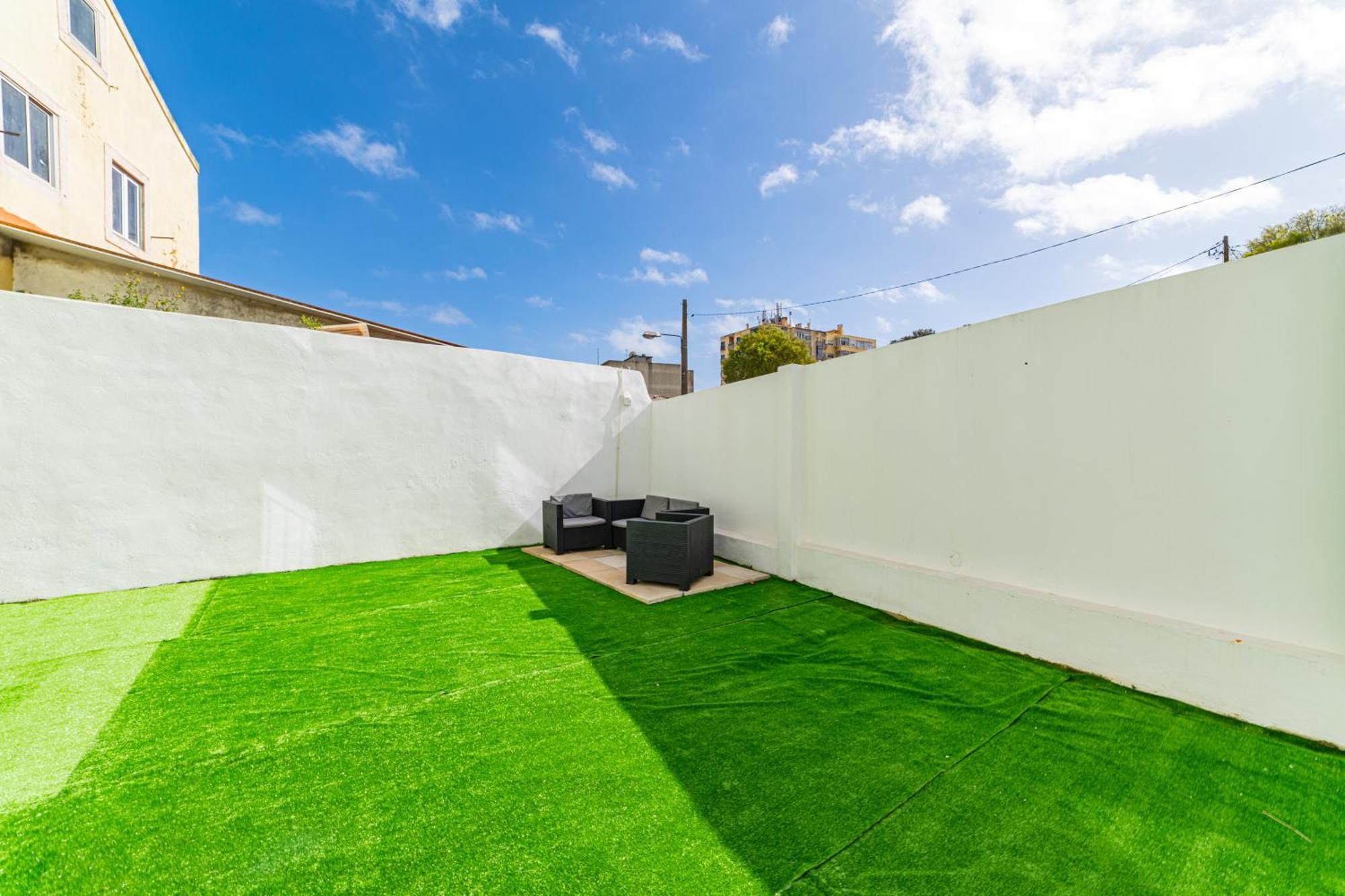 ליסבון Ajuda Charm Apartment With Garden מראה חיצוני תמונה